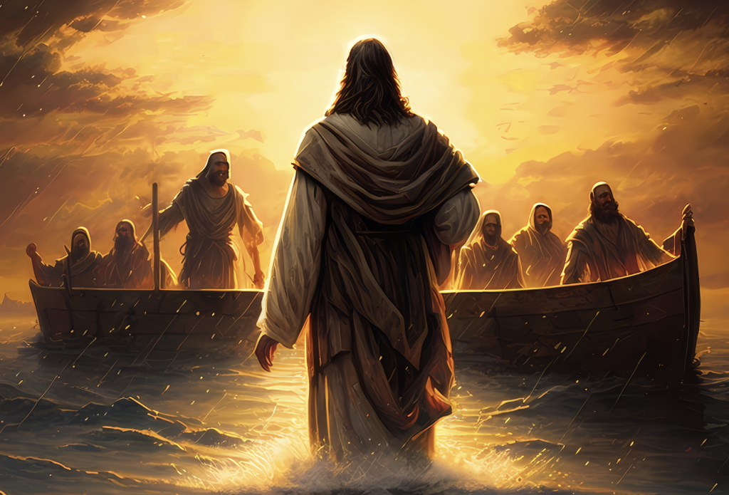 Jesus och l&auml;rjungarna